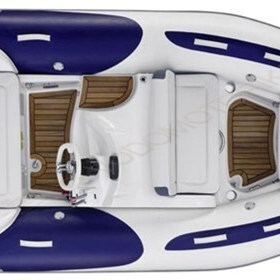 Лодка надувная AVON (ZODIAC) SeaSport Jet 330 ( бело-синяя )