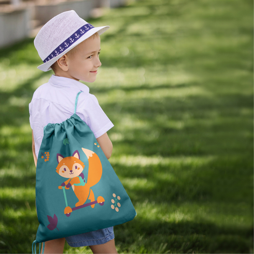 Мешок для сменки. Лисенок