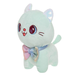 Мягкая игрушка Кошка из велюра подарок для девочки мальчика