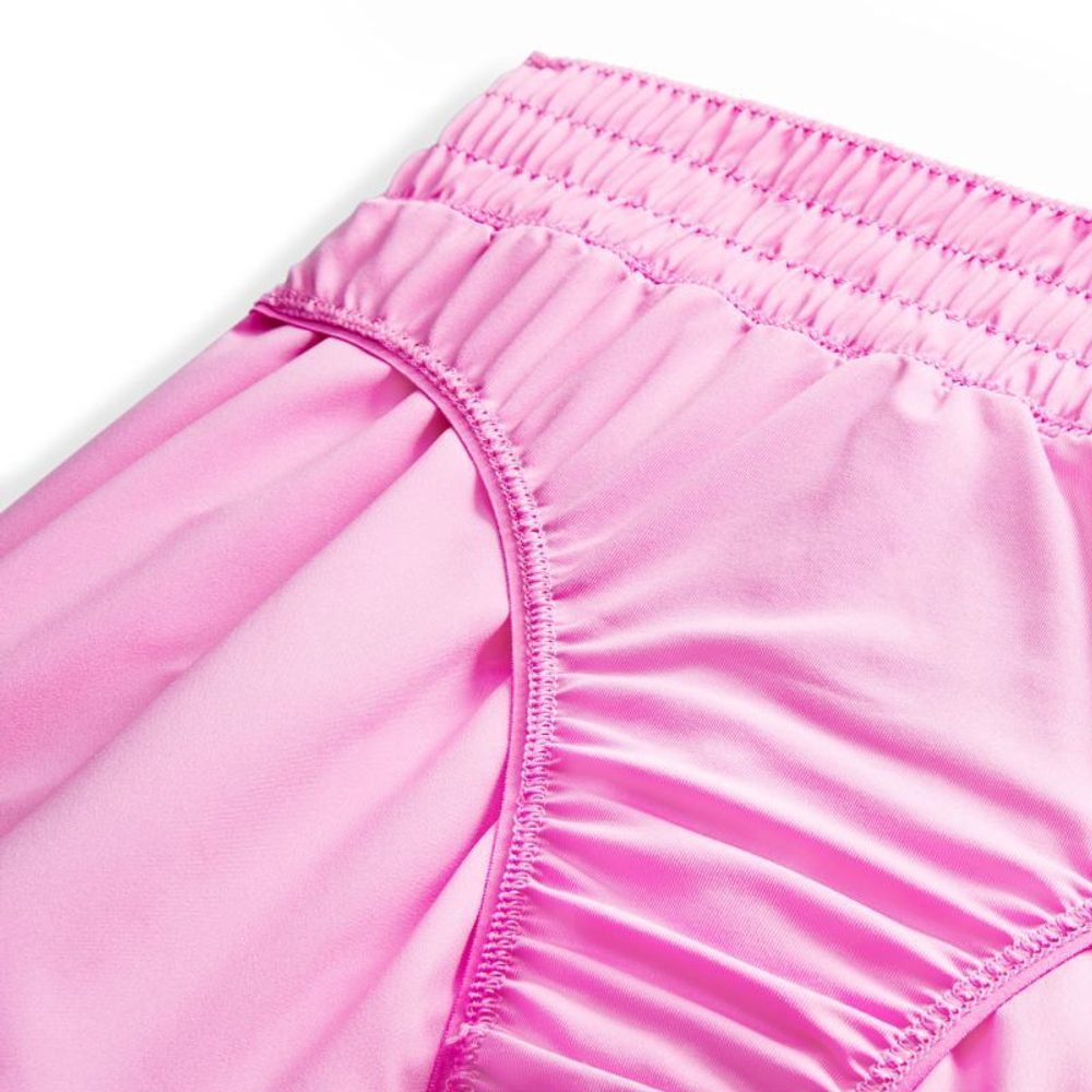 Женские теннисные шорты Nike Dri-Fit One 3in - playful pink/reflective silver