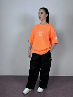 Футболка с пигментным логотипом MINI LADOK