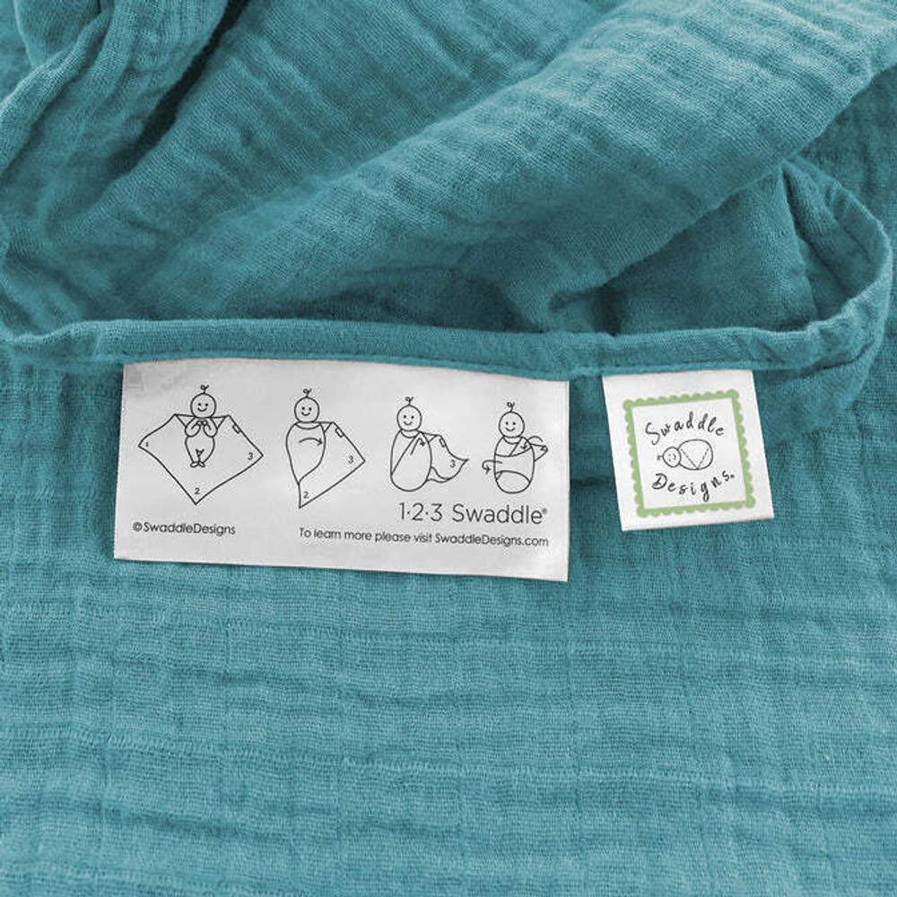 SwaddleDesigns SDM-1014-V9 Набор пеленок муслин 4 шт. - Earthtone 4-Pack, Cascadia