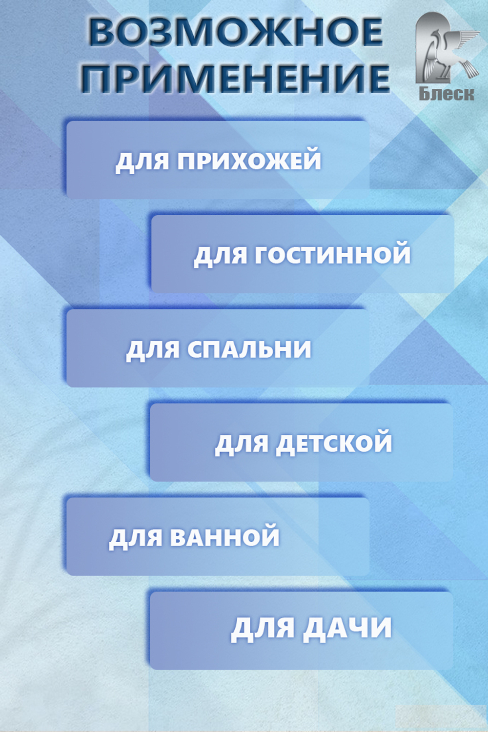 Полочка стеклянная угловая 6 мм