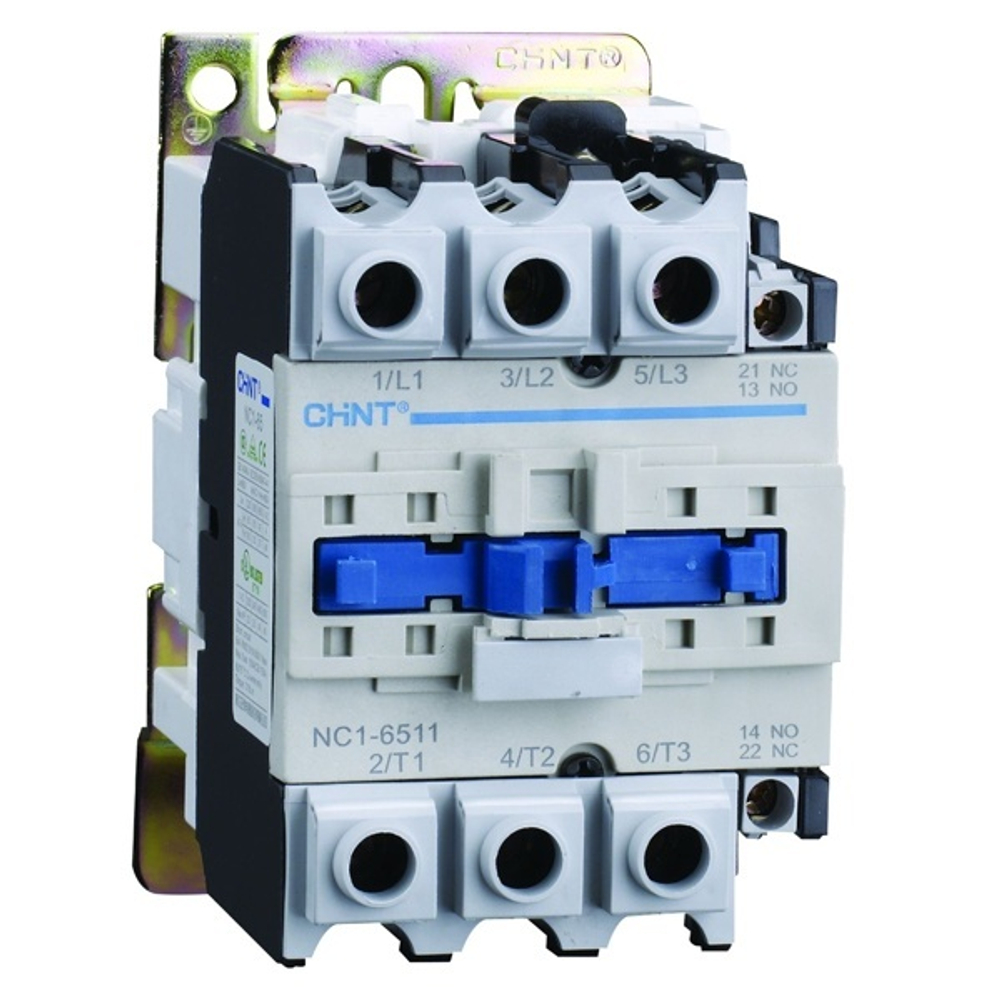 Контактор NC1-6511 65А 230В/АС3 1НО+1НЗ 50Гц (R) Chint 222714