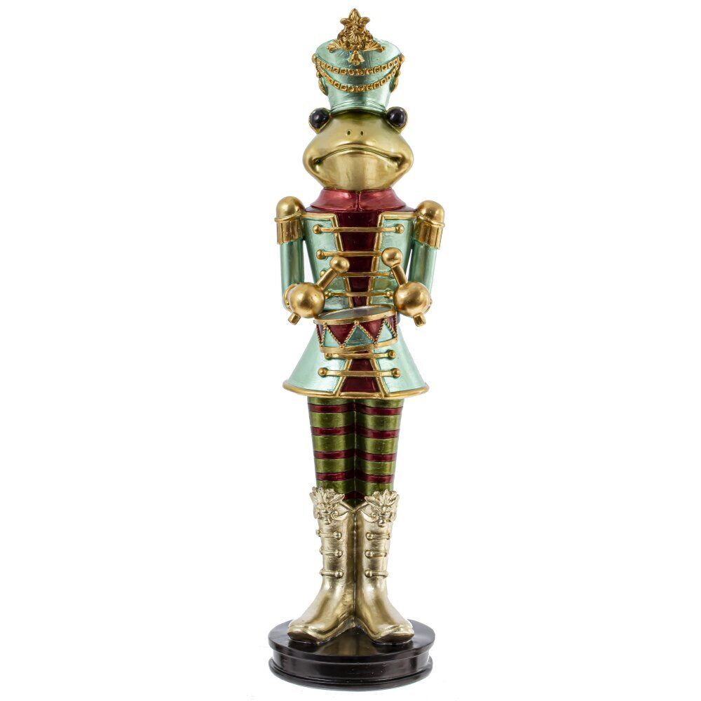 GAEM Фигурка декоративная "Солдатик-лягушонок", L9,5 W9,5 H37,5 см