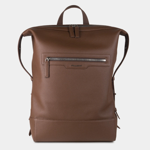 Рюкзак Rousseau из кожи теленка, шоколадного цвета