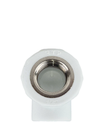 Угольник комбинированный PPR внутренняя резьба 20х 1/2,  белый, РТП (120/20)