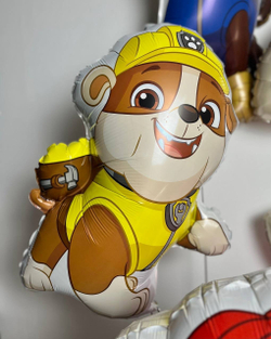 Воздушные шары на день рождение Щенячий патруль/Скай/Эверест/Гонщик/Маршал/Крепыш №3235