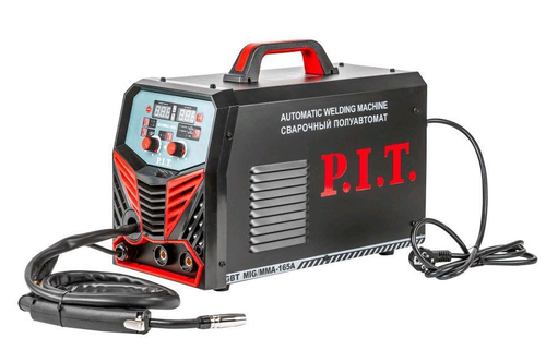 Сварочный полуавтомат PMIG165-С2 (165А,ПВ-60,MMA 1,6-4мм, 4,8кВт. MIG 0,8-1,0мм)