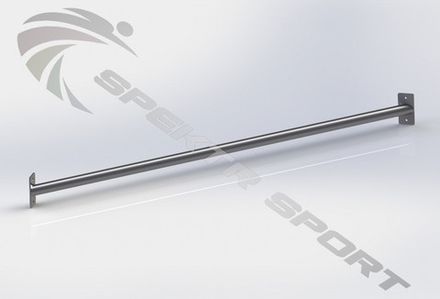 Турник настенный угловой 0,8 м. Тантум 1 цв. белый Черный