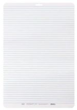 Доска маркерная А3, двухсторонняя, клетка+ линейка, синяя рамка , Канцбург