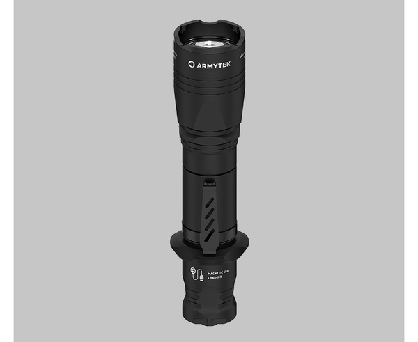Фонарь Armytek Dobermann Pro Magnet USB Теплый F07501W