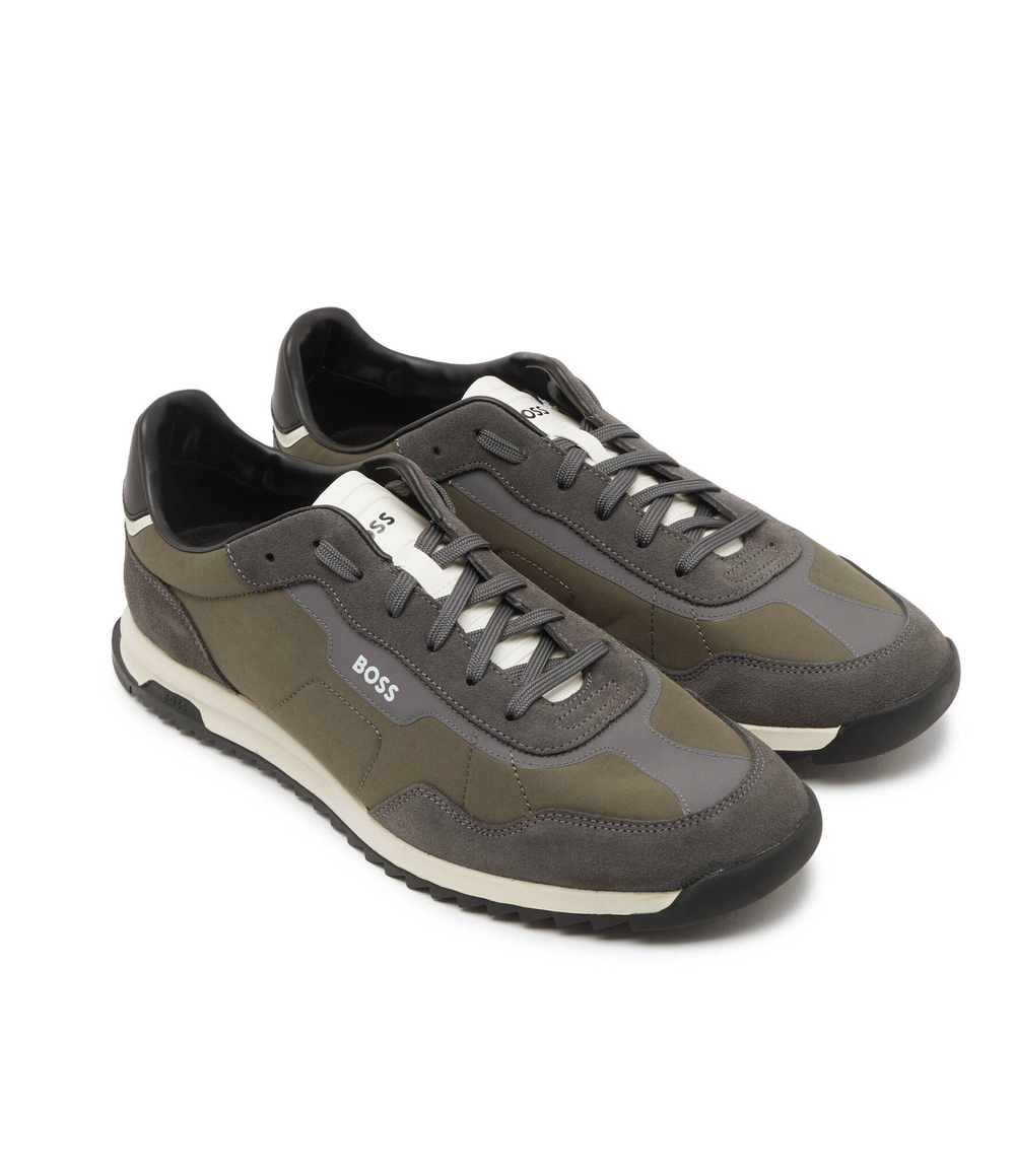 Кроссовки Zayn Lowp nysd BOSS BLACK - хаки(50498891)