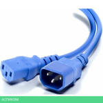 Кабель питания Hyperline PWC-IEC13-IEC14-0.5-BL