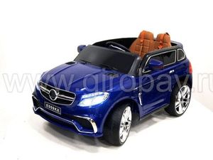 Детский электромобиль River Toys Mercedes E009KX синий