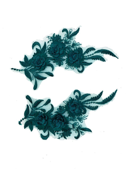 Патч зеленый 22*9 см