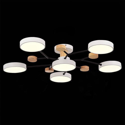 SLE6006-502-06 Светильник потолочный Белый/Белый LED 6*12W 3000K/4500K/6000K