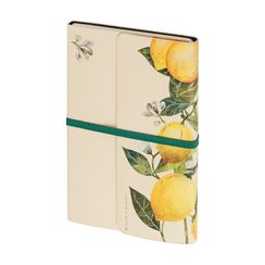 Gündəlik/Ajanda/Ежедневник/Diary  Ежедневник на резинке А5 "Флора. Райские лимоны"