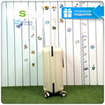 Маленький чемодан Mironpan-V, Молочный, S