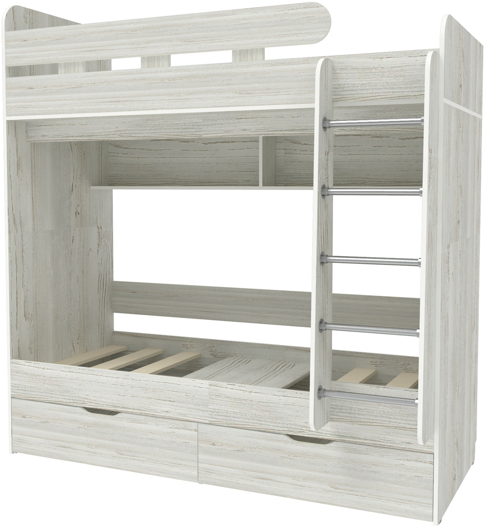 Двухъярусная кровать КарИВи Юниор 5 80x160 Винтерберг Винтерберг