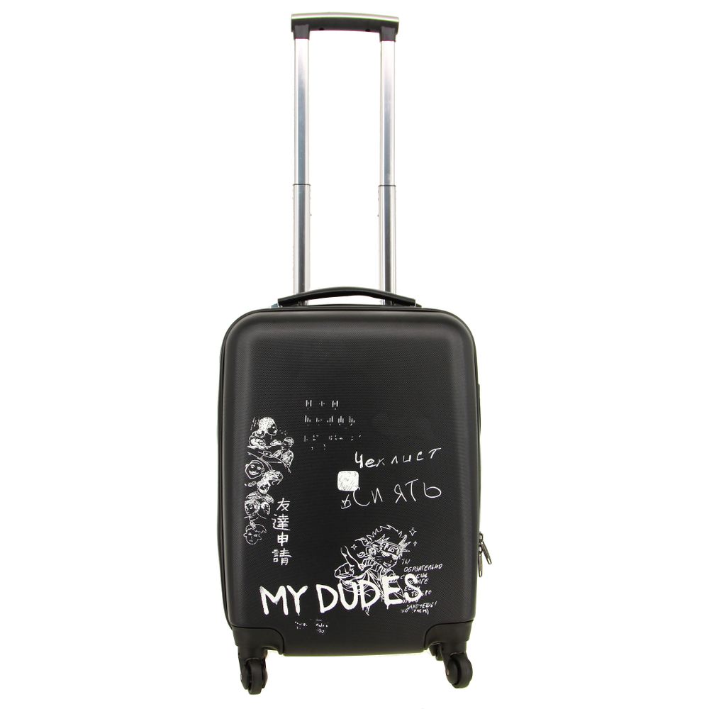 Чемодан 434 / Нанесение рисунка в 1 цвет