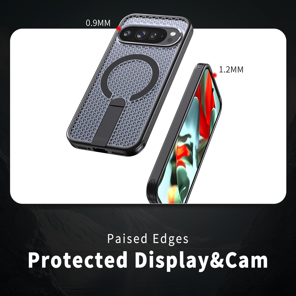 Прозрачный чехол Mesh Pro Magnetic Case для Google Pixel 10 Pro XL