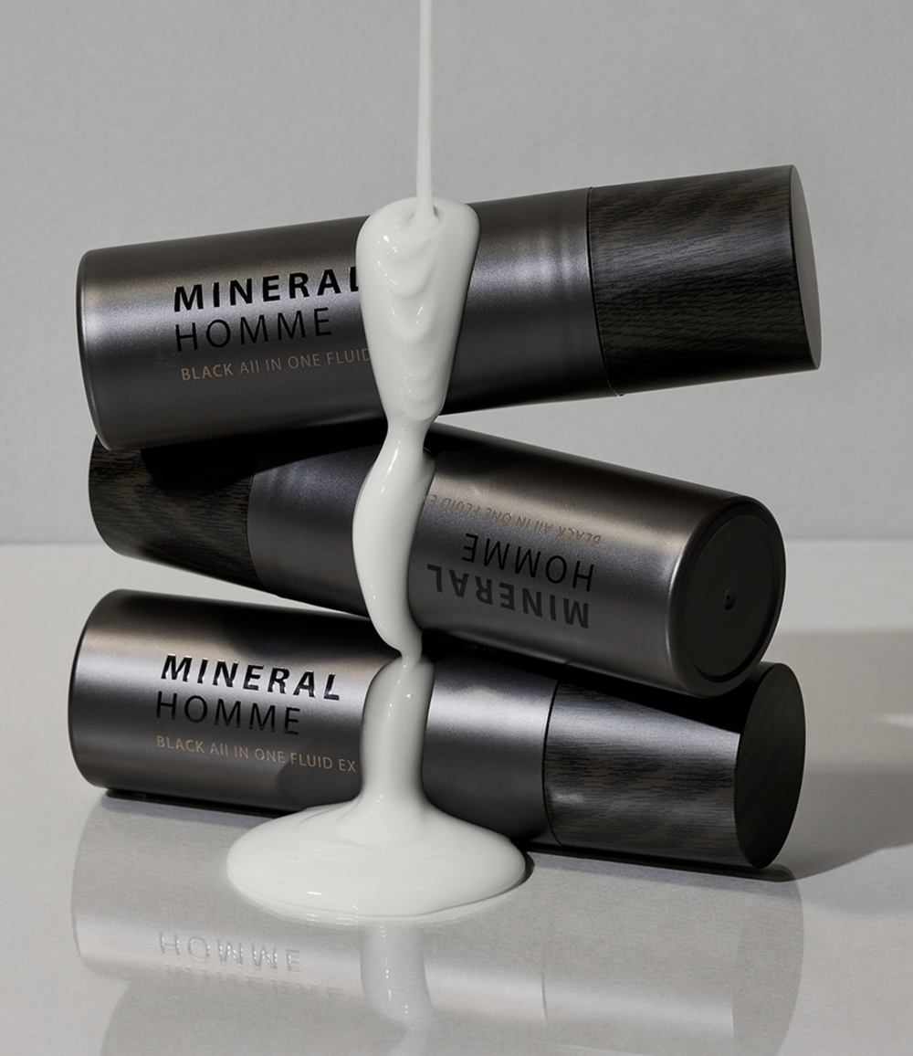 Mineral Homme Black All-in-One Fluid EX