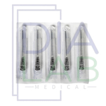 Игла для шприца 22G (0.7х40 мм) 100 штук инъекционная медицинская одноразовая стерильная