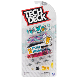 Tech Deck - Meow Skateboards 4-pack fingerboard skateboard set 20140760 / артикул   99868 6028815 20140760  / GTIN 778988192092