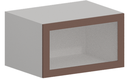 Кухня Модуль ШВГС 819 Графит / Пудрово-розовый