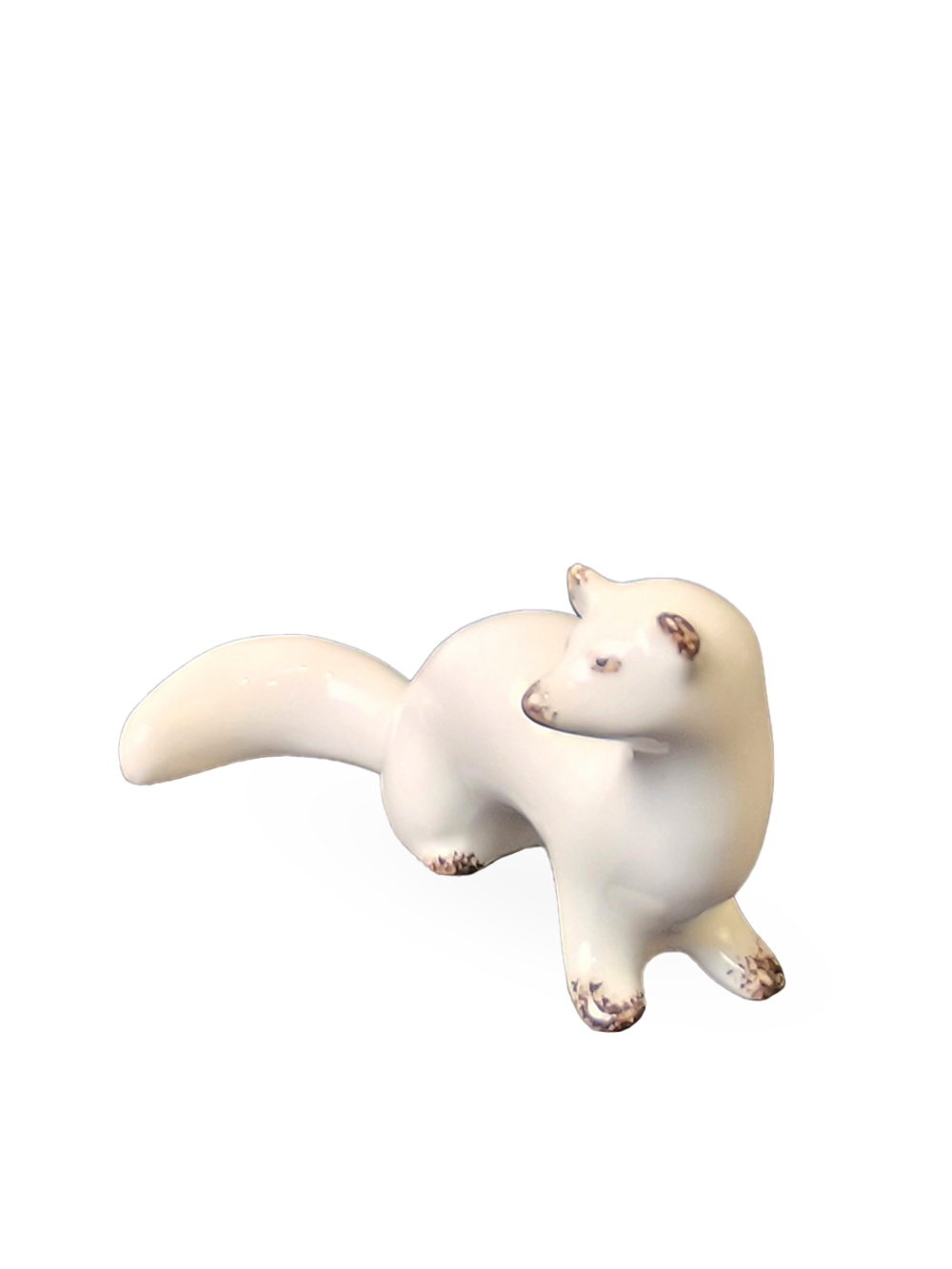 Фарфоровая статуэтка "Ласка" Полонне ЗХК