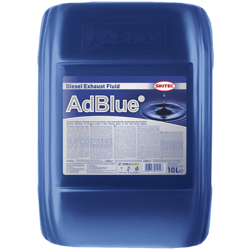 Водный раствор мочевины Sintec AdBlue, 10 л