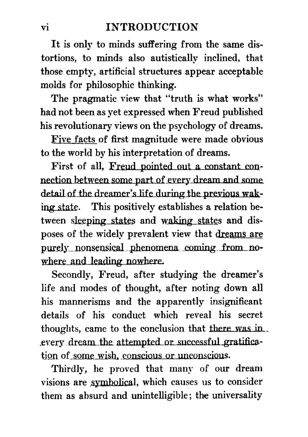 Dream psychology. Psychoanalysis for Beginners | Sigmund Freud
