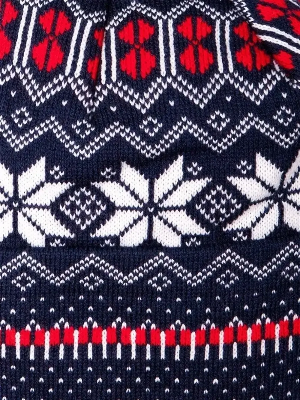 Шапка зимняя вязаная