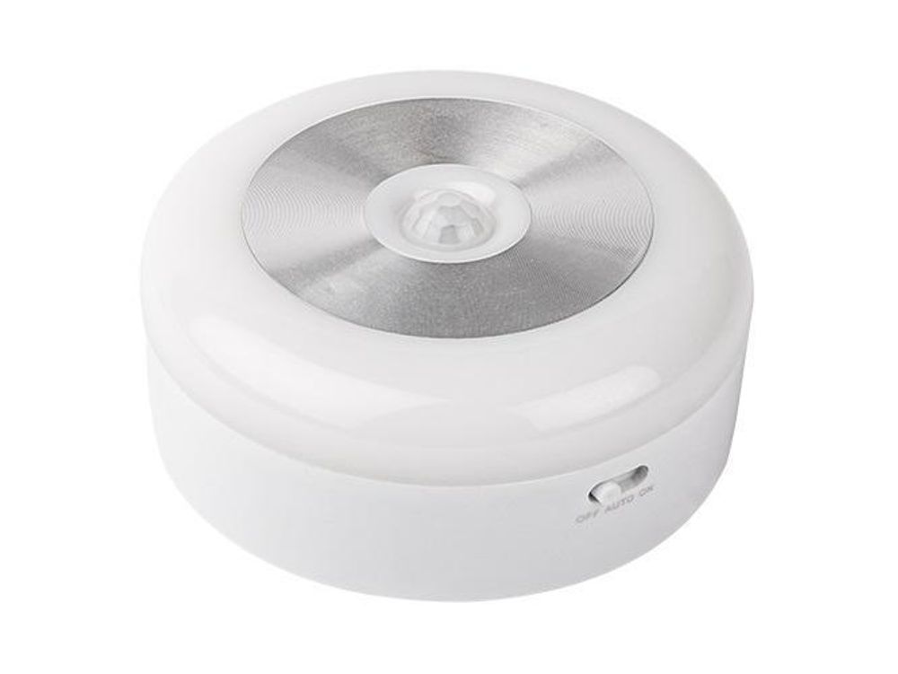 Светильник светодиодный TS6-L1W-SENS 6SMD 0.8Вт 3500-4000К 60лм IP43 постоян. свечение с датчиком движения и освещенности 3хAAA (не в компл.) JazzWay 5031692 Светильник светодиодный TS6-L1W-SENS 6SMD 0.8Вт 3500-4000К 60лм IP43 постоян. свечение с датчиком движения и освещенности 3хAAA (не в компл.) JazzWay 5031692