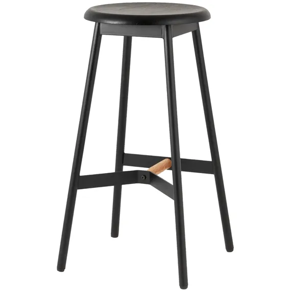 Черный барный стул Mont, 75 см | Купить в Hallberg.ru