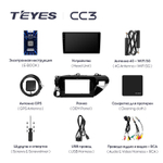 Teyes CC3 10" для Toyota Hilux 2015-2020