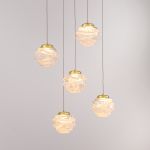 Подвесной светильник MD25030003-5A gold/clear