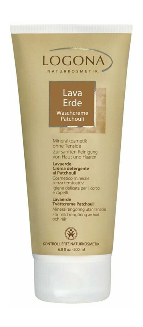 Средство для умывания Logona Lava Earth с пачули, 200 мл