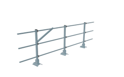 Кровельное ограждение Fachmann КО/PL/PVC/800-3-3000 RAL