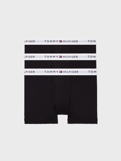 Трусы боксеры-транки Tommy Hilfiger Cotton Classics 3-Pack Black