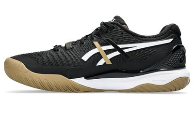 Мужские кроссовки теннисные Asics Gel-Resolution 9 BOSS - black/camel
