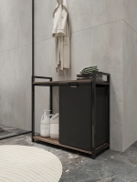 Тумба в ванную с мешками для белья