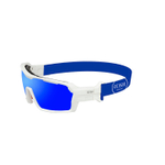 Спортивные очки с диоптриями OCEAN Chameleon Matt White / Revo Blue Polarized lenses