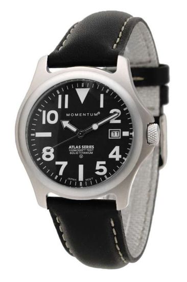 Спортивные часы Momentum Atlas Ti (кожа, сапфир)