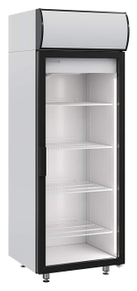Шкаф холодильный POLAIR DP105-S + мех. замок (R290)