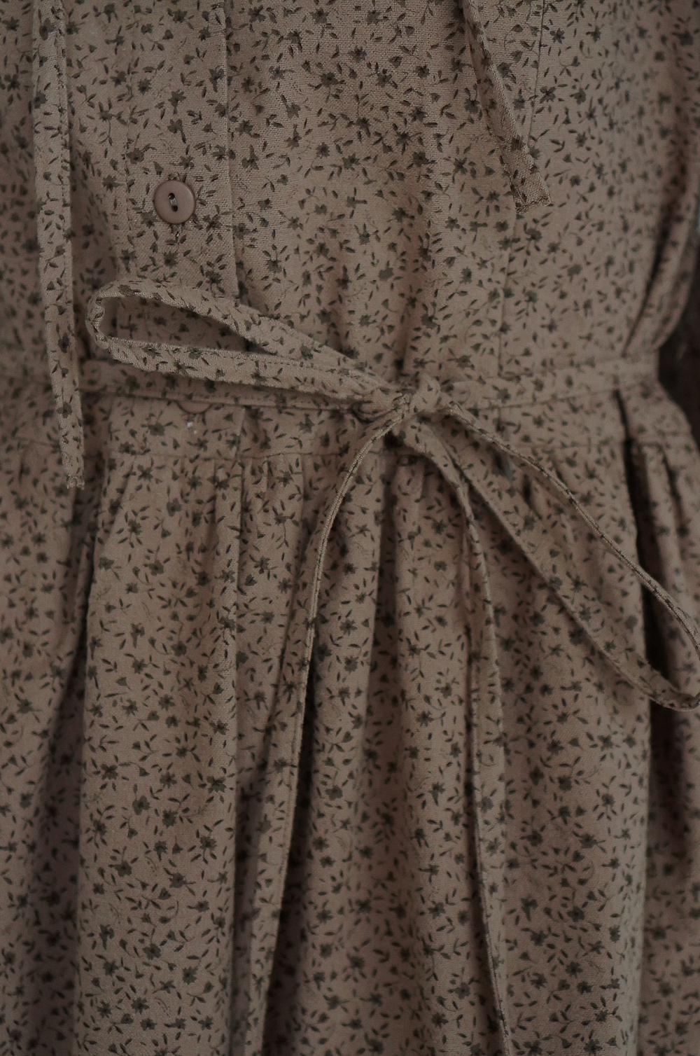 Платье Follow Me для беременных и кормящих, Бежевый с цветами