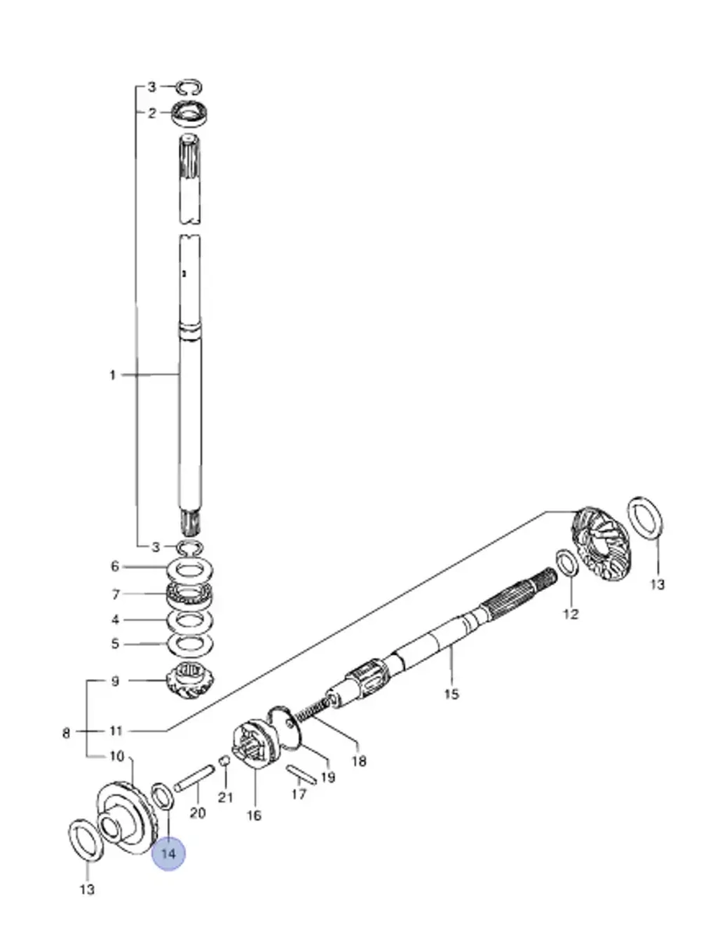 Шайба регулировочная 15X22X1.5