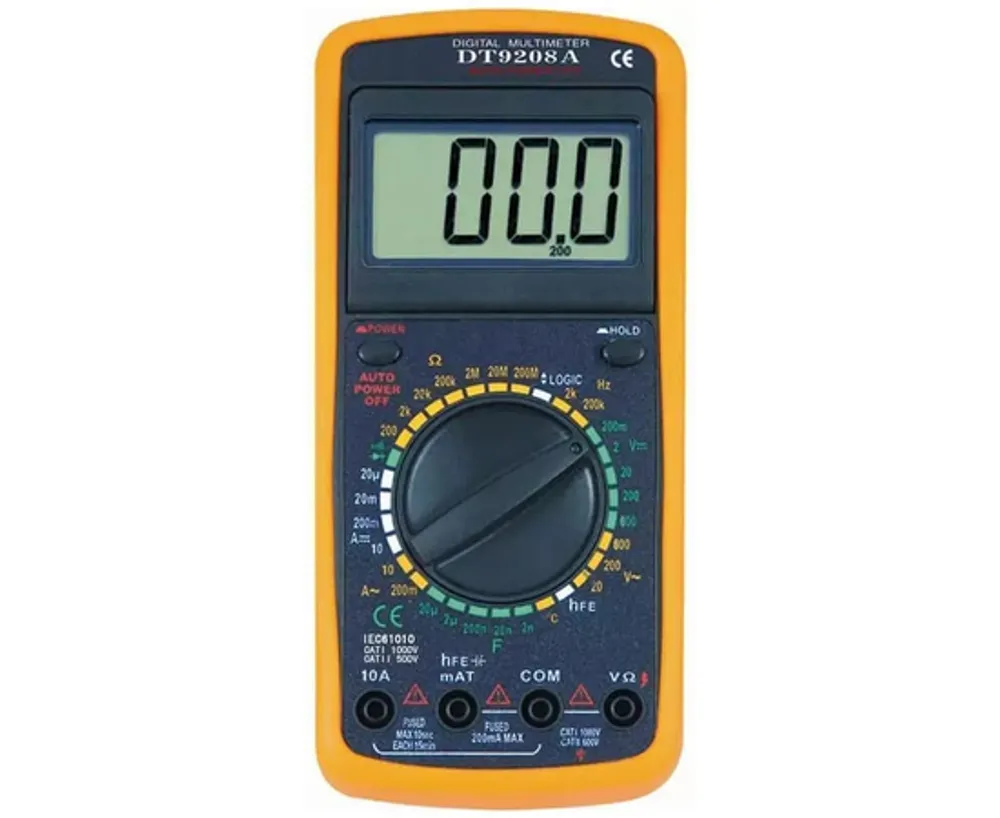 Мультиметр цифровой DT-9208A