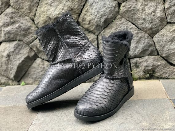 Угги из кожи питона SH-157
